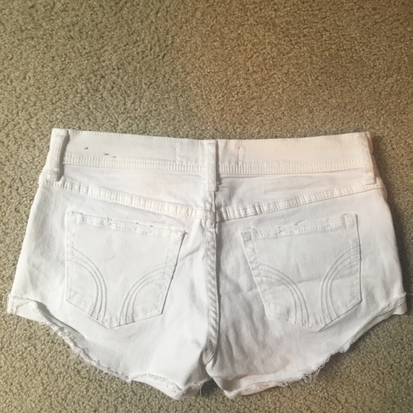 COPY - HOLLISTER LOW RISE DENIM SHORT SHORT SZ 3 or SZ 26 Y2K! - Picture 7 of 10